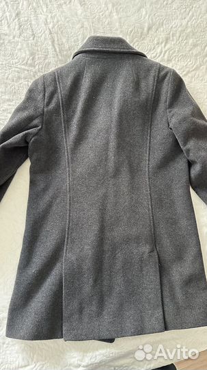 Пальто женское шерстяное демисезонное