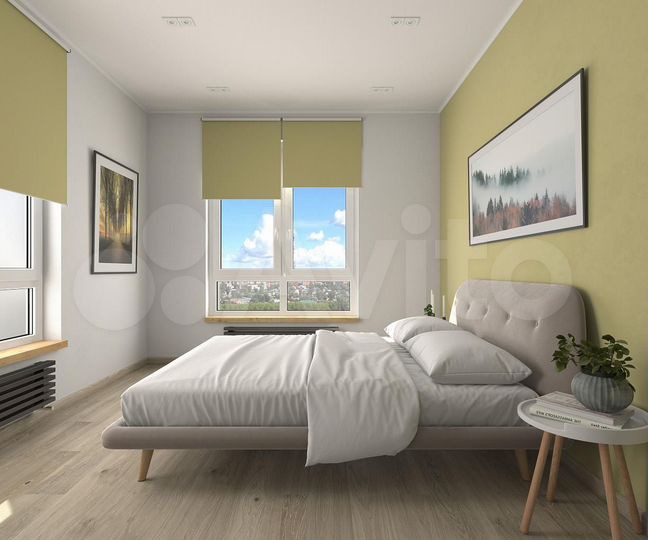 2-к. квартира, 51,5 м², 3/25 эт.