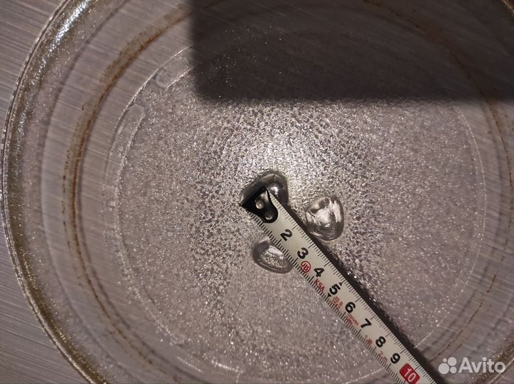 Тарелка для микроволновой печи свч 255мм