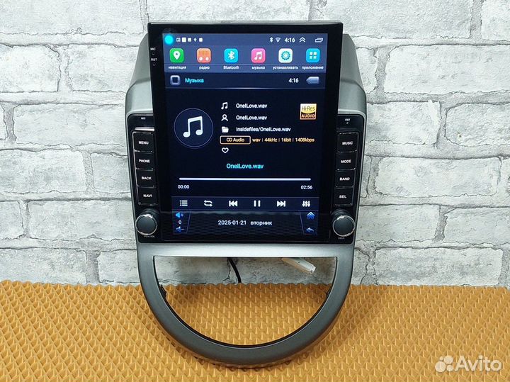 Магнитола 2/32 Kia Soul 1 дорест Tesla IPS