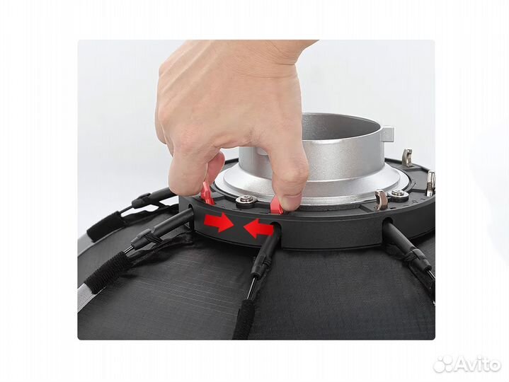 Софтбокс (октобокс) 55 см + соты