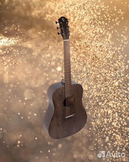 Акустическая гитара Baton Rouge с широким грифом