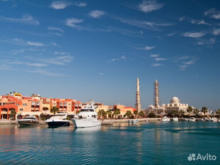 Турпоездка в Hurghada на 6 нч за двоих чел