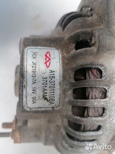 Генератор Chery Bonus