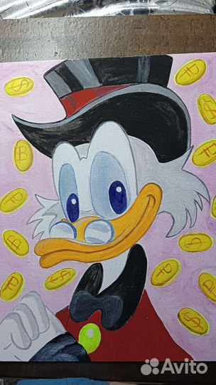 Интерьерная картина Скрудж