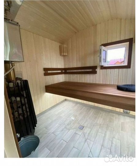 Баня Барнхаус мини 6х2,5 R-913-M39