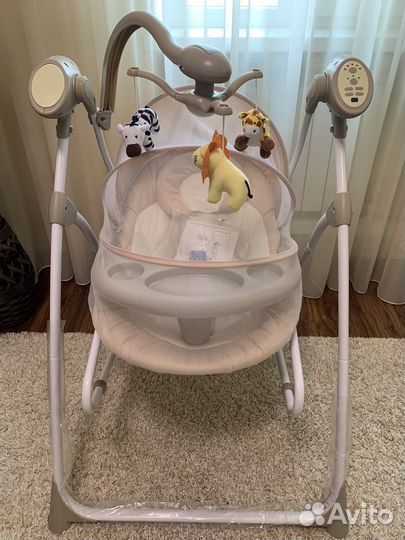 Электронные качели шезлонг