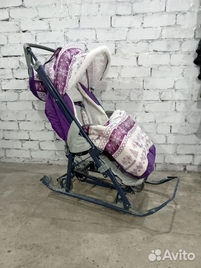 Санки коляска