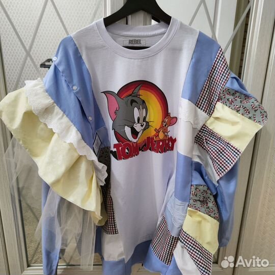 Рубашка пэчворк