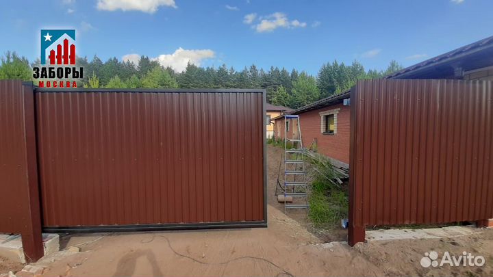 Откатные ворота с доставкой