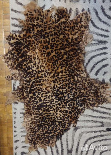 Ковёр накидка из овчины натуральной