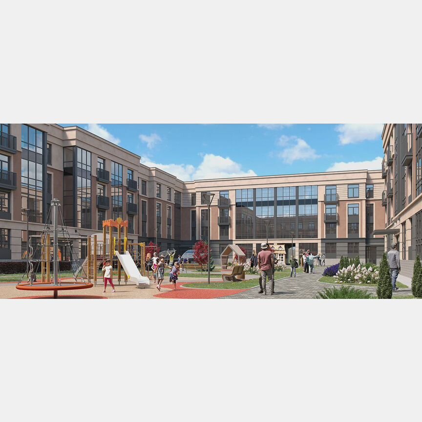 1-к. квартира, 40,4 м², 3/4 эт.