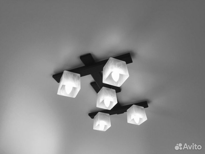 Люстра новая светильник z5 H венге