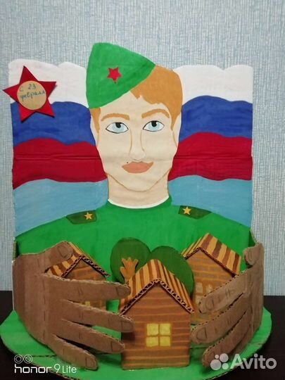 Поделка на 23 февраля