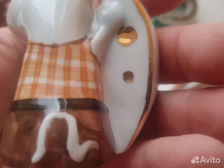 Мышь с сыром.Дулево 2 шт