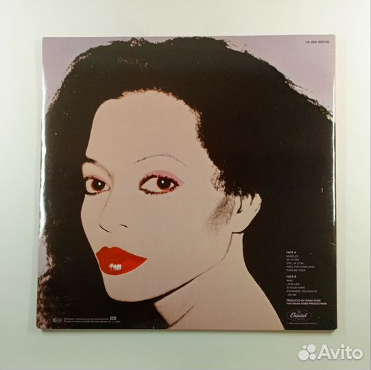 LP Diana Ross – Silk Electric / Holland - 1982