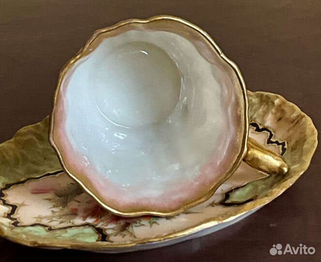 Антикварная кофейная пара. Nautilus