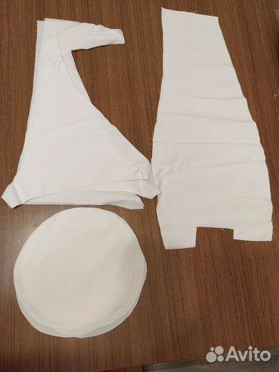 Лоскуты ткани(габардин)