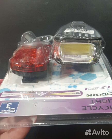 Комплект фонарь для велика самоката