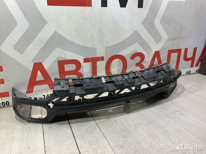 Юбка бампера задняя Porsche Cayenne 2010-2014