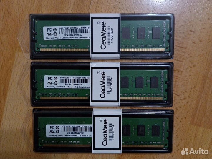 Оперативная память DDR3 DDR4