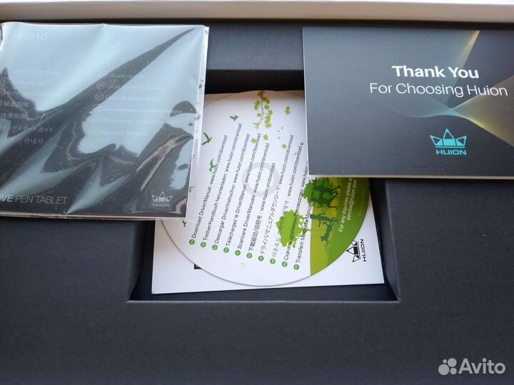 Графический планшет huion hs610