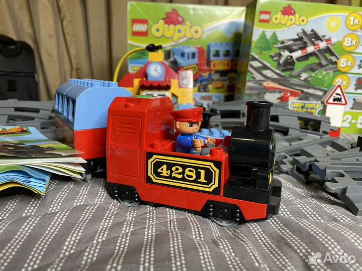 Lego duplo Большой поезд 10507