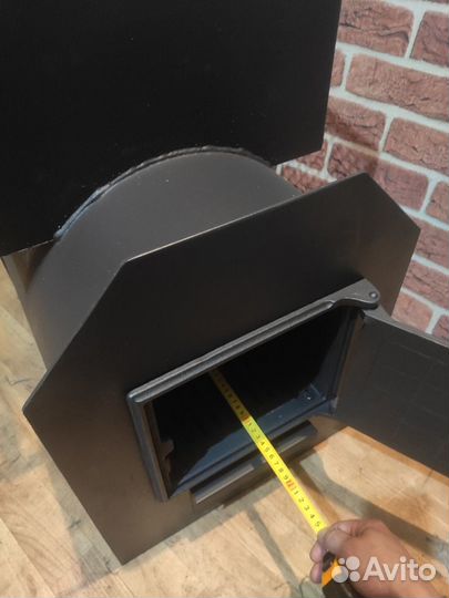 Печь Банная 25м3 (котловая сталь 6 мм) + Бак