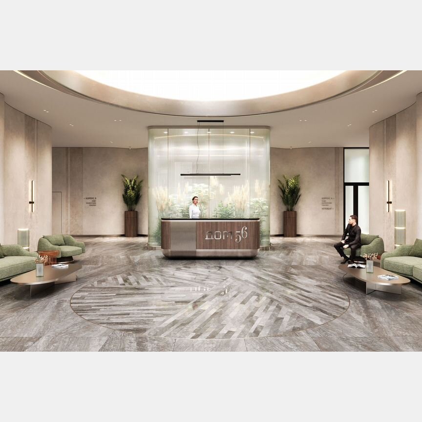 2-к. квартира, 72,6 м², 2/23 эт.