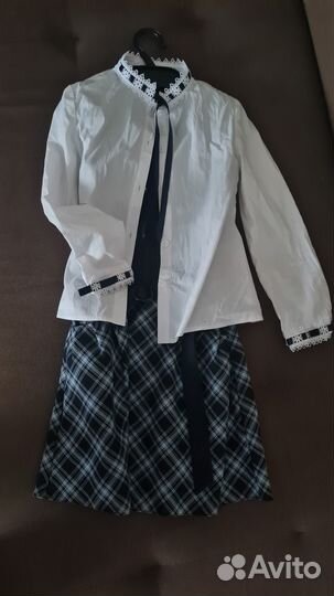 Рубашка нарядная школьная 128 alolika