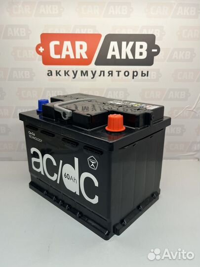 Аккумулятор новый 60Ач автомобильный