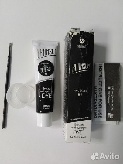 Краска для бровей Bronsun и Refectocil