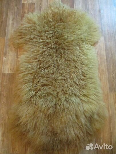 Шкуры овечьи пуховые с длинным ворсом