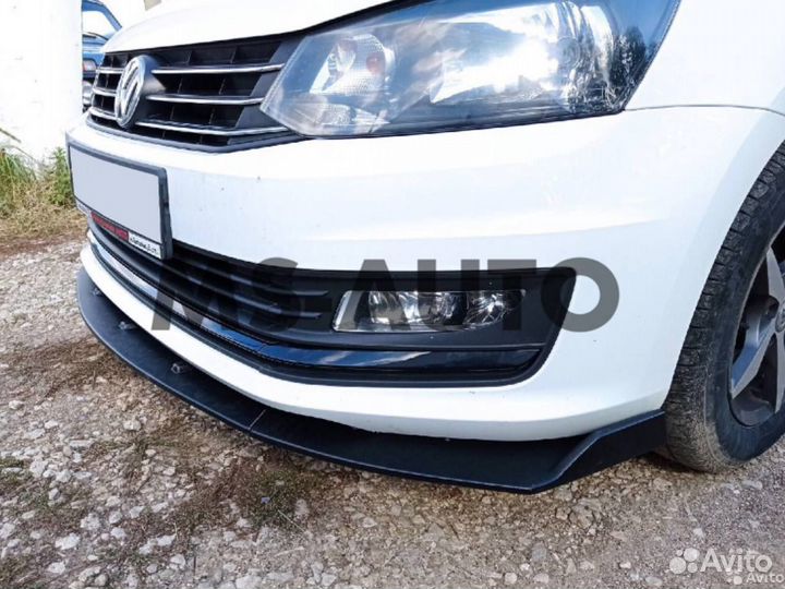 Сплиттер на бампер универсальный