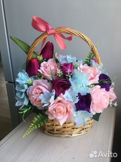 Корзинка Летняя композиция