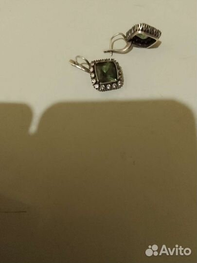 Серебряные серьги