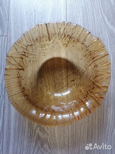 Салатник хрустальный большой, СССР