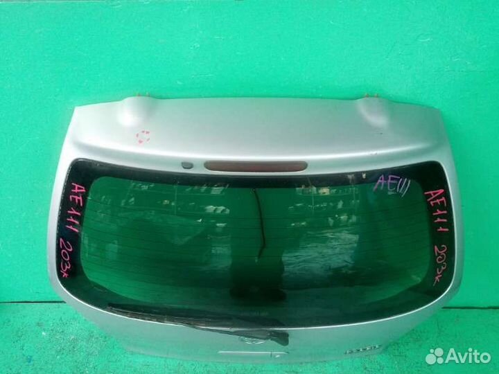 Дверь багажника Toyota Spacio AE111 из Японии