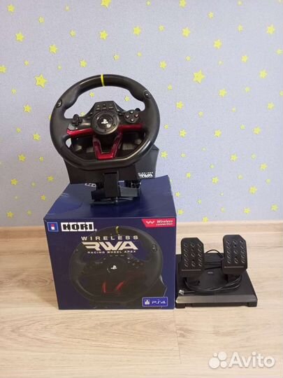 Руль Hori Wireless Racing Wheel Apex PS4
