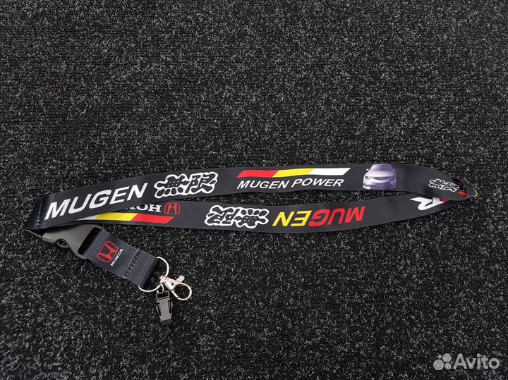 Шнурок Mugen (Черный)