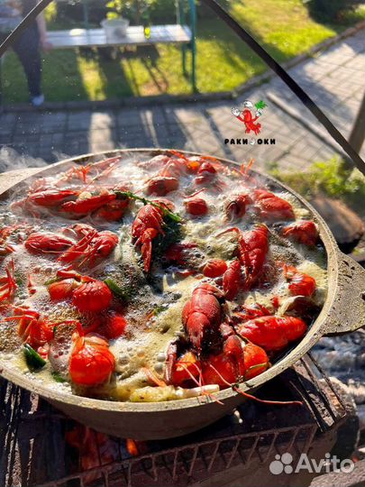 Варёные раки с доставкой