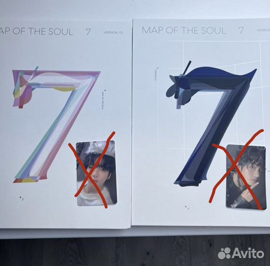 Bts map of the soul 7 альбомы+ фотокарты
