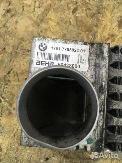 Радиатор охлаждения турбины (интеркулер) Bmw E60