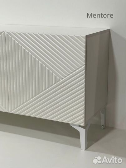 Тумба тв Bravo в белом цвете (1800х400х400 мм)