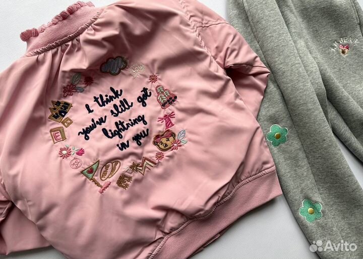 Бомбер/куртка для девочки 98 и 104