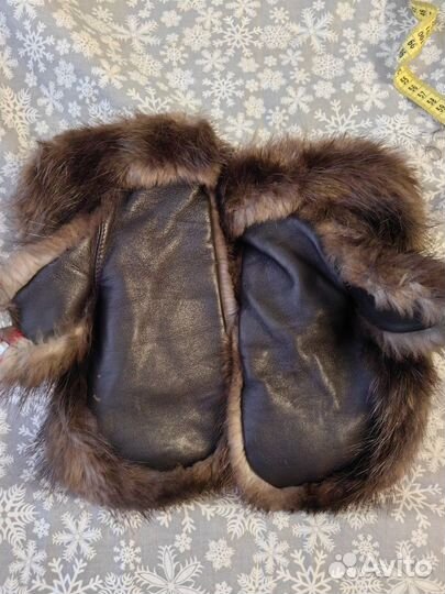 Варежки зимние мужские