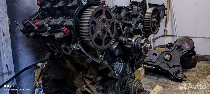 Мотор Land Rover 2.7 в разбор