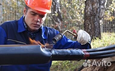 Монтаж концевых и соединительных муфт