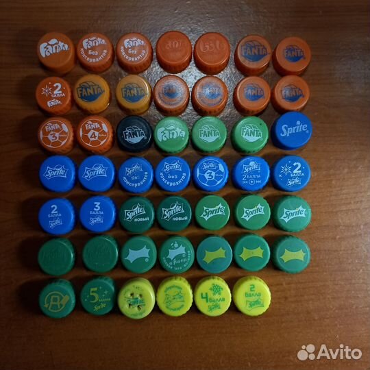 Коллекционные крышечки от пэт бутылок