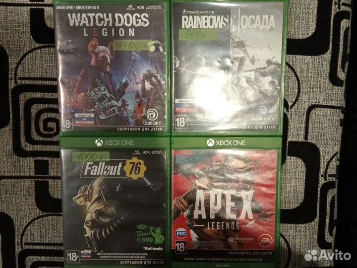 Игры на xbox One